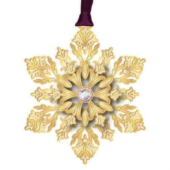 Baldwin 62673 Glistening Snowflake