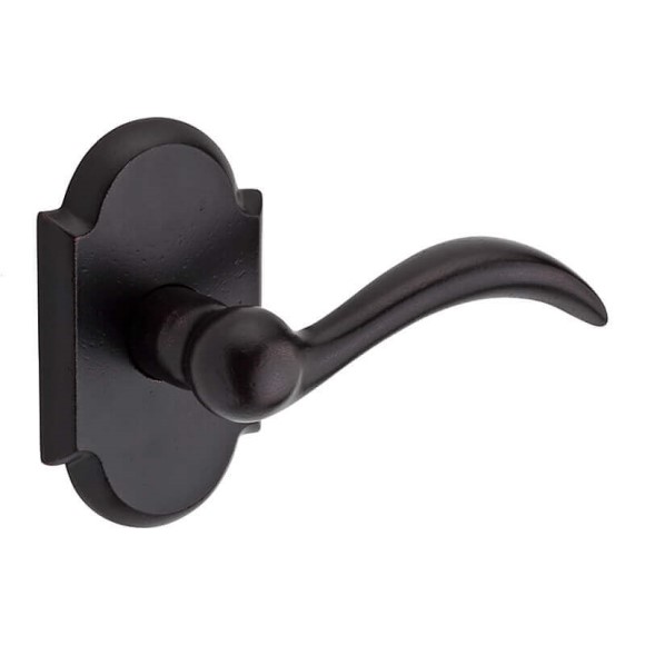 Arch Lever Half Dummy Set with Rustic Arch Rose