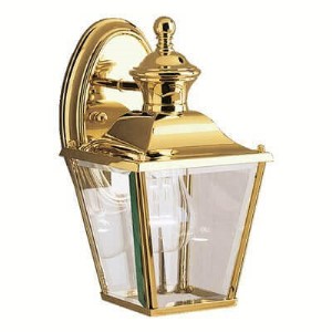 Bay Shore 9711PB - Outdoor Wall Lantern, 1Lt