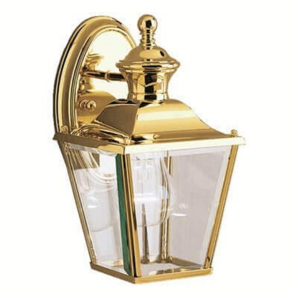 Bay Shore 9711PB - Outdoor Wall Lantern, 1Lt