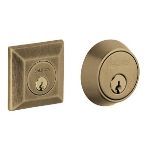 8255 Squared Double Cylinder Deadbolt