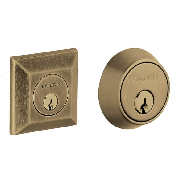 8255 Squared Double Cylinder Deadbolt